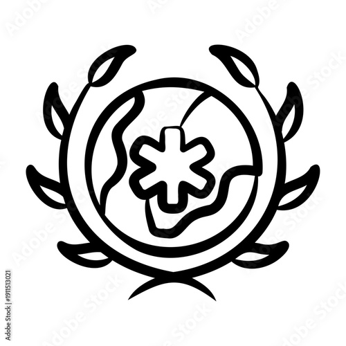 Relief Organization Icon - Handdrawn