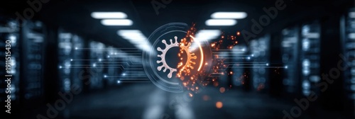 A high performance system suffers a concealed bug that triggers a logic error and operational glitch, activating detection systems to send a warning and guide a fix