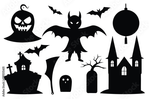 Halloween, Spooky Silhouettes