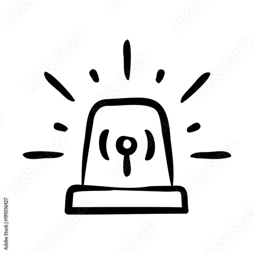 Emergency Icon - Handdrawn