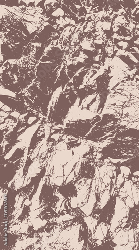 Wallpaper Mural 13-37. Surface Texture Vector Image of Rock Shaved and Cut in Sea Wind - Illustration. Torontodigital.ca