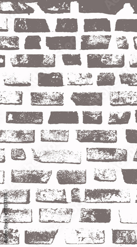 13-45. Brick Wall Surface Texture Vector Image - Illustration.