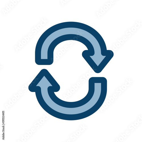 リフレッシュの回転矢印アイコン