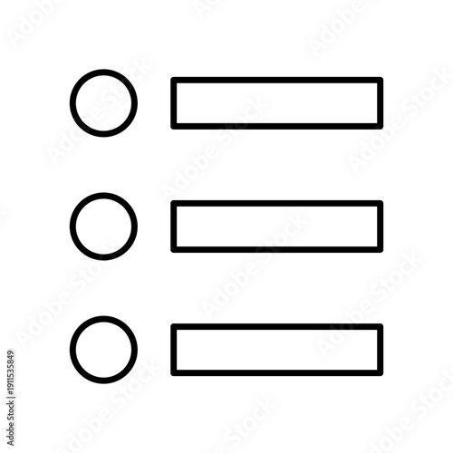 項目リストのアイコン