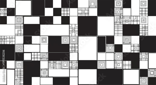 black and white crossword