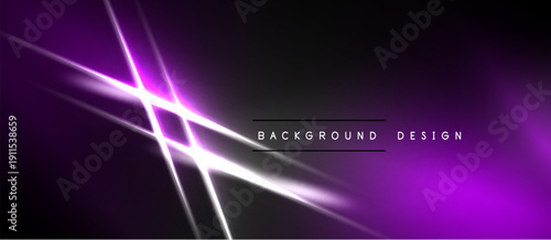 Dark purple background features bright white lines intersecting. Minimalist design with text indicating background purpose. Modern aesthetic.