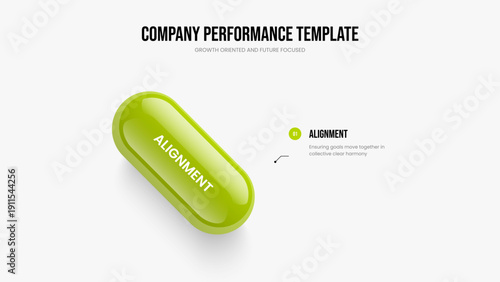 Digital Proposal One Step Diagram Frame Template. Service Introduction 1 Element Infographic Presentation Layout. Advertising Briefing Slideshow Design Vector Illustration.