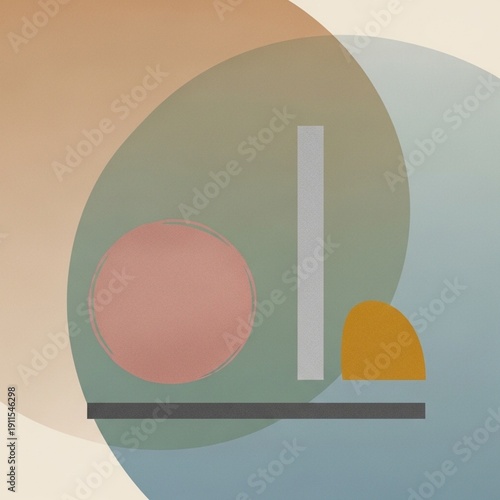 Abstract geometric wave lines background or wallpaper