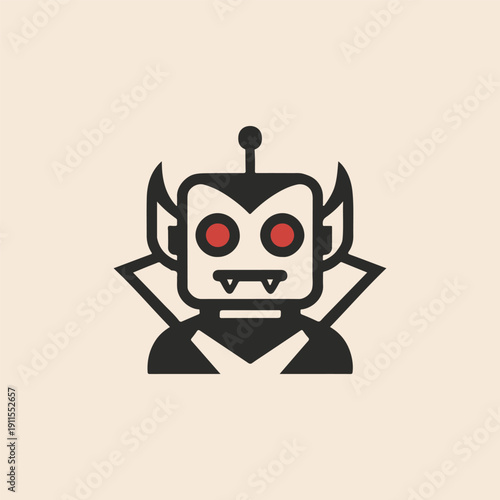 Dracula Robot Logo