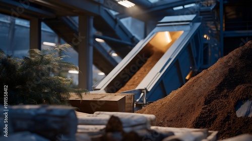 A combination of a dust collector and metal chute system, emphasizing the design and efficiency aspects necessary for effective dust management in production facilities, leading to improved