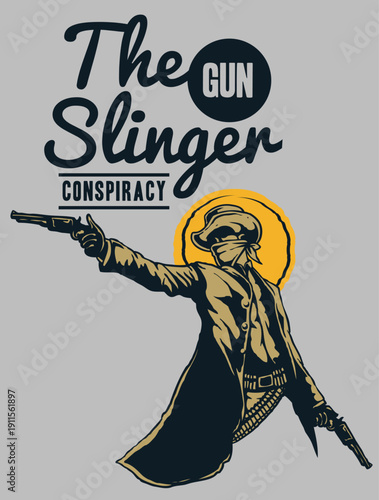 The Gunslinger - Wild West Cowboy and Western Character