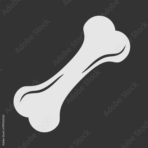 Dog Bone Icon Design. Vector illustration