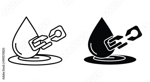 Broken pencil and water splash isolated on white minimalist concept for failure creativity mistake idea end