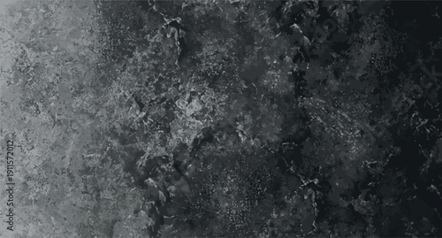 Black Anthracite Stone Texture Background - Dark Slate Mineral Surface with Grungy Industrial Detail