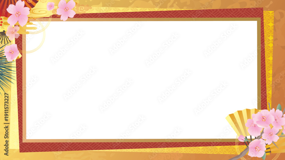 Obraz premium 春の桜の花びらv