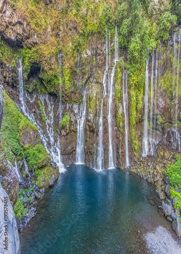 Cascade de Grand Galet, Langevin, île de La Réunion 
