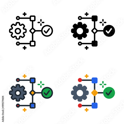 Εκτύπωση καμβά Workflow Automation is automatically managing asset processes based on predefined rules