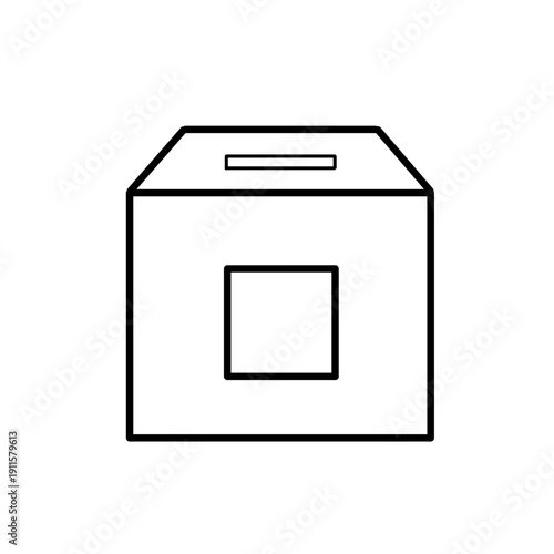 United states presidential election vote box