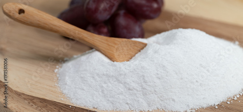 Traubenzucker in einer Nahaufnahme