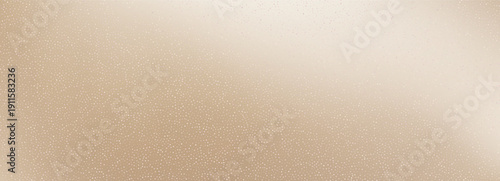 Cream gradient background with brown and light transitions. White dots and specks create coffee texture. Vector warm tan gradation. Neutral backdrop for luxury studio designs.