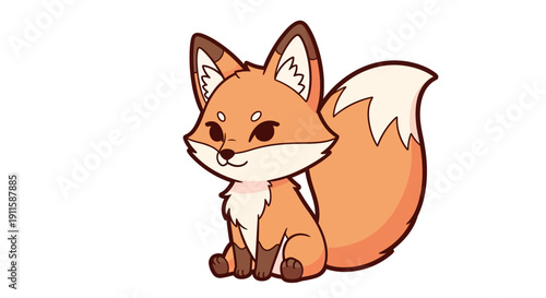 red fox cartoon