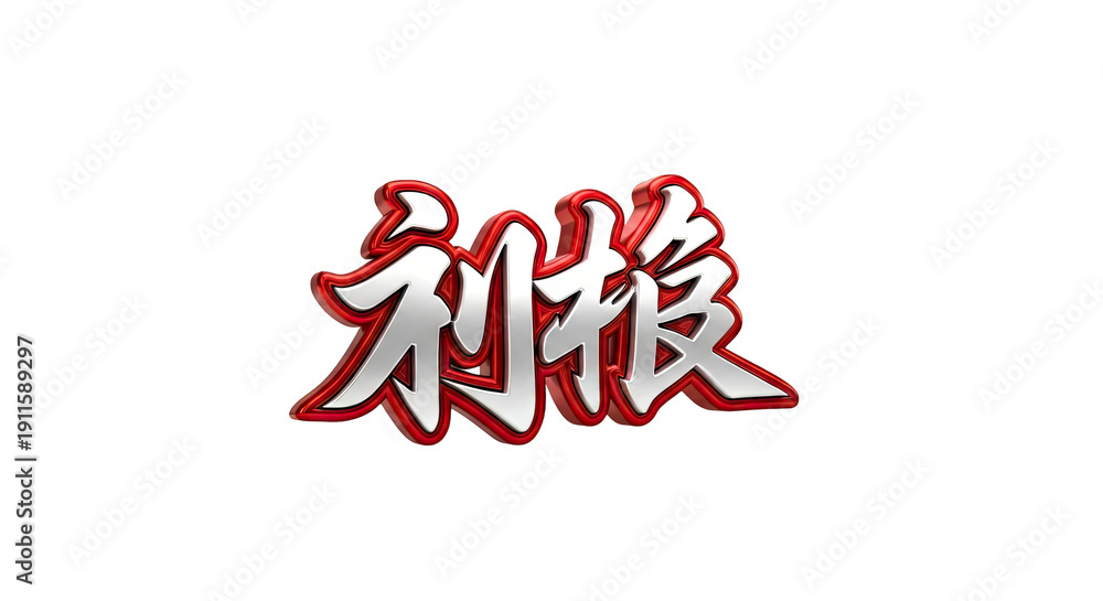 Obraz premium red word sale