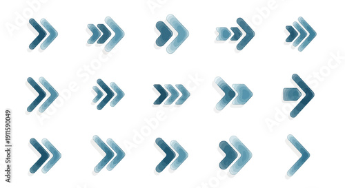 Watercolor Arrows Set: Directional Design Elements
