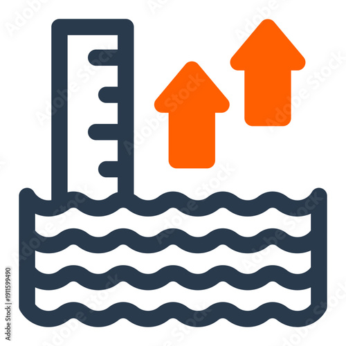 Rising sea levels coastal flooding impact