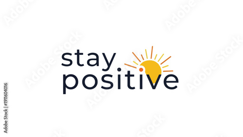 Embracing a hopeful outlook with a radiant sun illustration, symbolizing mental wellness, an optimistic mindset, and a brighter future ahead for