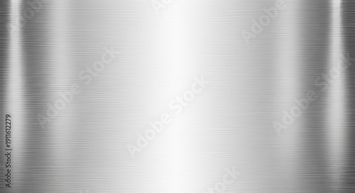 Wallpaper Mural Brushed Metal Surface with Horizontal Grain and Reflections Torontodigital.ca