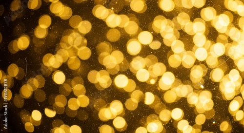 Wallpaper Mural Shimmering Golden Bokeh Texture Torontodigital.ca