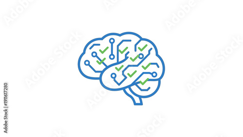 Brain with circuit board inside.