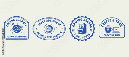 Vintage Adventure Badge Logo, Retro Travel Emblem Design, Mountain Explorer Stamp, Outdoor Expedition Logo Template, Classic Tourism Badge, Circular Adventure Emblem, Travel Branding Graphics