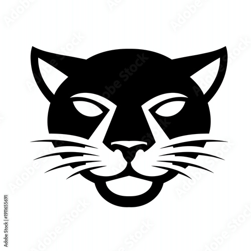 black cat face