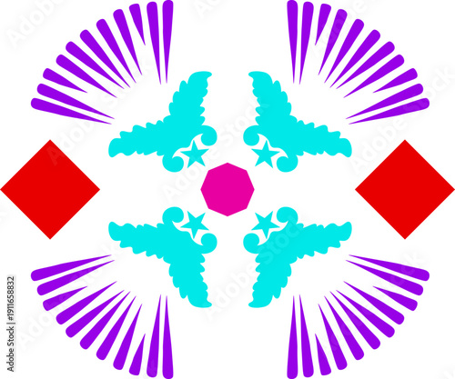 Floral pattern. wood carving pattern