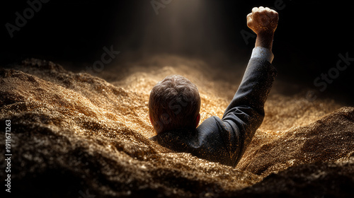 Emerging Triumph: A man's a...