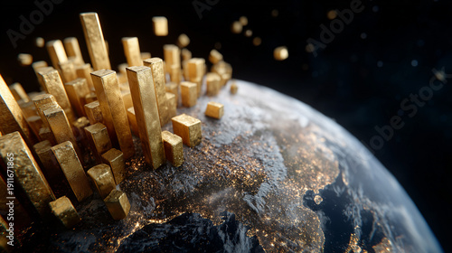 Golden Cubes: The earth is ...