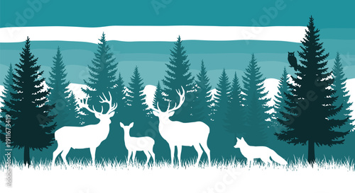 Large set of black cat silhouettes, domestic pet feline vector icons in walking sitting and lying poses for animal design,