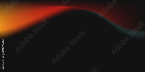 Modern Abstract wave futuristic design of landing page. retro gradient mesh website design illustration.Vector Eps 10 aesthetic concept