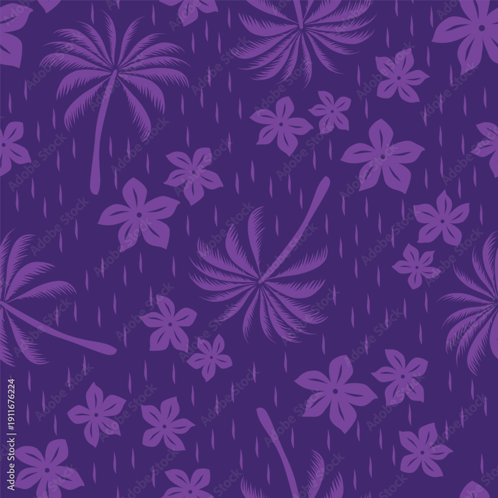 Fototapeta premium seamless floral pattern