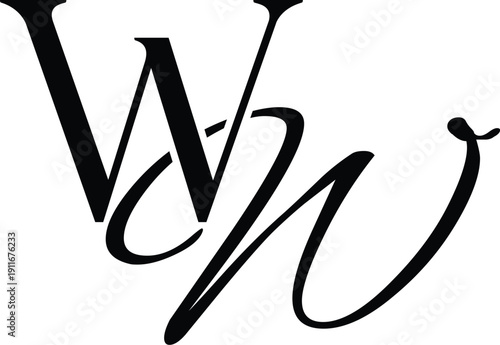 Letter WW fashion logo