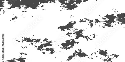 A grunge black ink splat vector illustration forming a dirty splash texture for artistic design decoration on paper