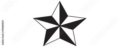 Five stars rate icon. Customer product rating review flat icon. Customer review with five stars. Service satisfaction, quality, rate vector illustration