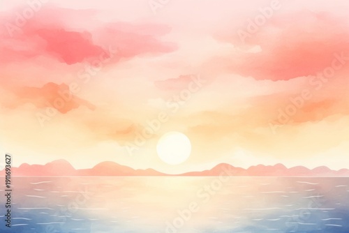 Sunset backgrounds outdoors horizon.
