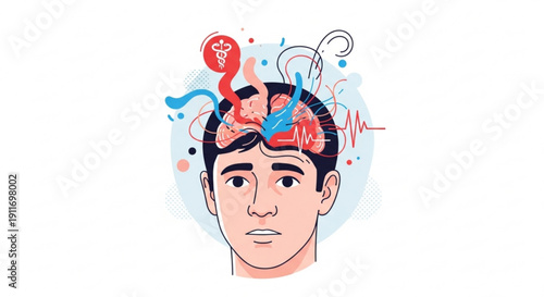 Abstract background with flowing lines and blurred lights in blue and purple, creating a sense of speed, motion, and digital data.