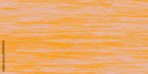 Orange Watercolor Paper Texture Background with Soft Vertical Brush Strokes. Modern creative trendy design in vector illustration