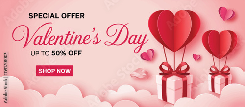 Valentine's Day special offer hot air balloons and gifts Keywords: Valentine's Day, special