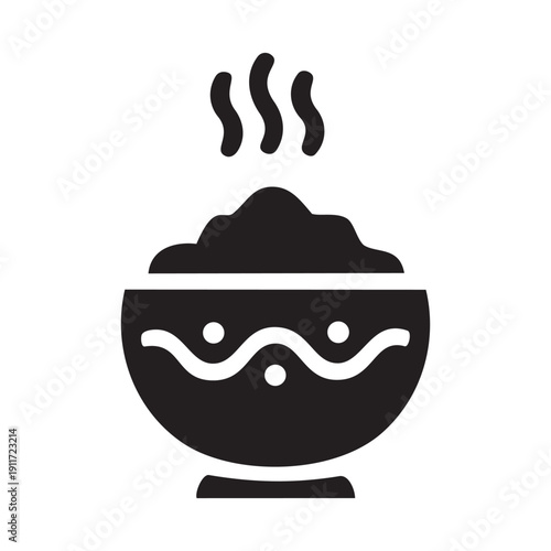 Nowruz Samanu Icon 2026 Persian New Year Haft Seen Traditional Symbol Vector Illustration Event Card