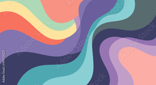 Coral streams shimmering through golden fields of imagination