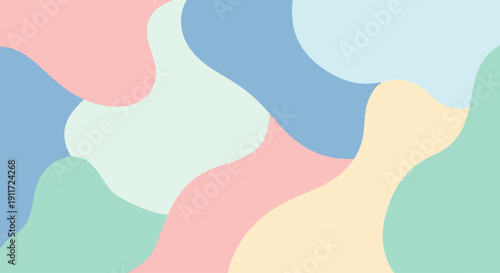 Coral and teal harmonies flowing in timeless rhythm